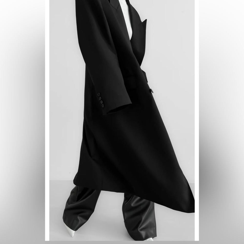 The Frankie Shop double breasted blazer